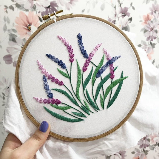 Lavender - Hand Embroidery Pattern | Digital Download