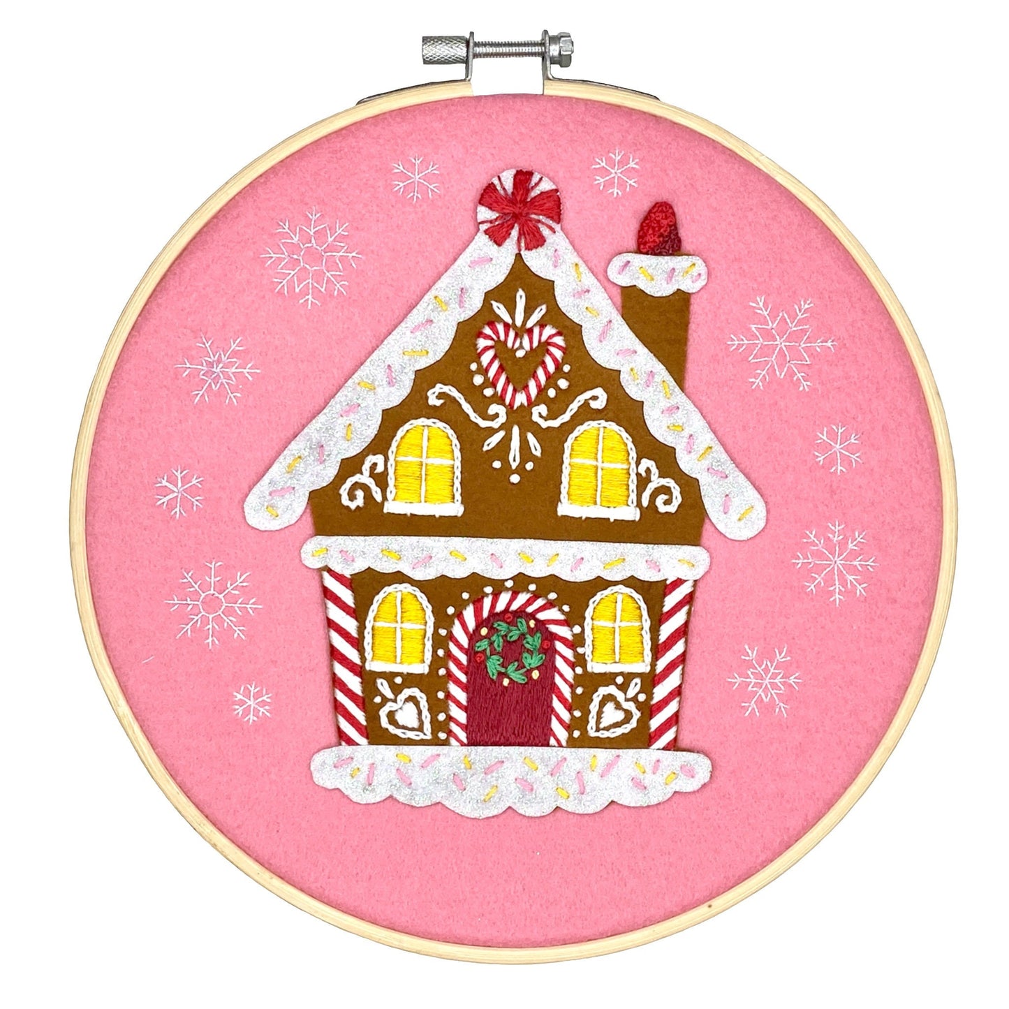 Gingerbread House Hand Embroidery Pattern | Digital Download