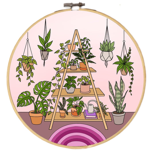 Winter Garden - Hand Embroidery Pattern | Digital Download